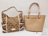 2 Tan Michael Kors Purses with Tags