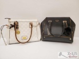 2 Guess Purses - Black and White