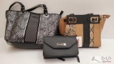 3 Nine West Purses