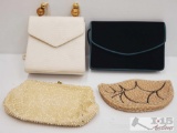 4 Vintage Clutch Purses