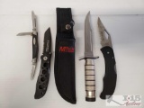 Buck, MTech, Smith & Wesson & Frost Cutlery Knives