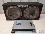 Terminator Subwoofer Box (Two 12's) w/ Volfenhag Amplifier