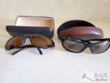Maui Jim & Ray-Ban Rx Sunglasses w/ Cases