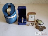 Carriage & Hamilton Watches, Phinney-Walker Clock, Pocketwatch, Pins and more!