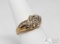10k Gold Diamond Ring 3.1g