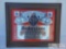 Budweiser Framed Mirror Bar Sign