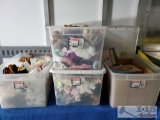 4 Totes of Beanie Babies
