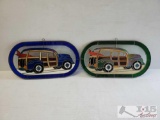 Stained Glass Cars