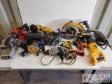 Drills, Saws, Sanders, and Planar Power Tool Lot