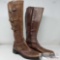 Lightly Worn ECCO Knee High Boots Size 8
