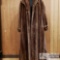 Pamela McCoy Womens Long Fur Coat,L