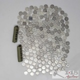 Approx 307 Pre 1964 Silver Dimes, Weighs Approx 760g