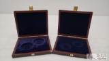 2 Coin Display Boxes