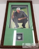 Dockers Golf Picture Frame of Tom Lehmann And Signed