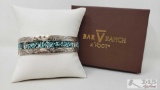 Bar V Ranch x Vogt Fully Hand Engraved Cuff Bracelet