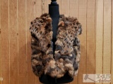 Womens LUH Fur Vest,36