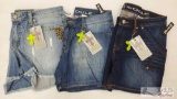 Brand New With Tags! 3 Pais of Gypsy Soule Stretch Shorts