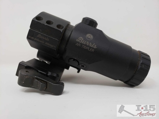 Burris AR-Tripler Magnification Scope Includes Burris AR-Pivot Ring