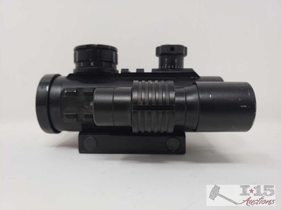 Barska AC11398 Red Dot Sight With Flashlight and Laser