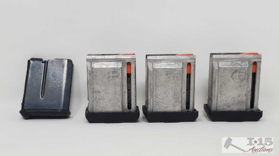 Four .22WMR/.17HMR 8 Round Magazines