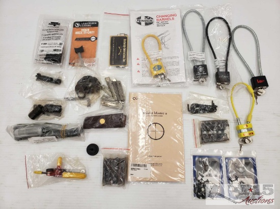 Gun Locks, Full Moon Clips, Trigger Match, and More !