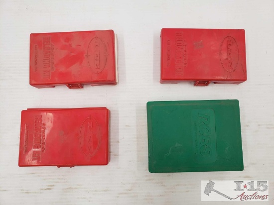 3 Lee A Quality Built Reloading Kits, 1 RCBS Reloading kit