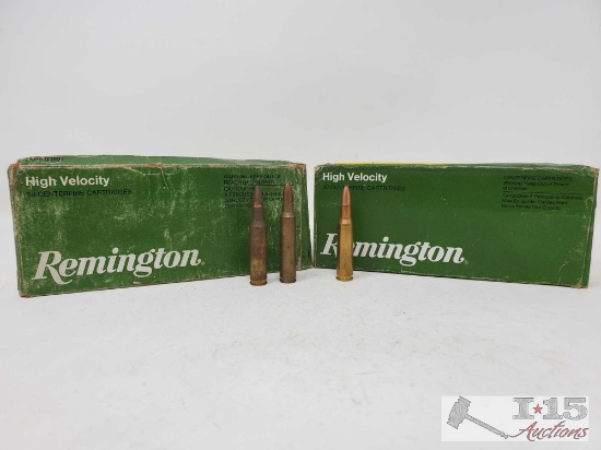 Approx 25 Rounds 222 Rem and 15 Rounds of 223 Rem