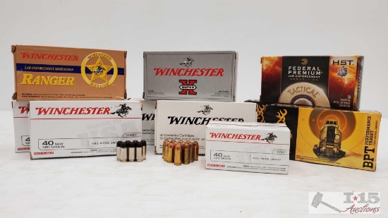 Approx 570 Rounds of 40 Smith & Wesson
