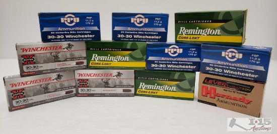 Approx 220 Rounds of 30-30 Winchester