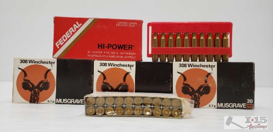 Approx 110 Rounds of 308 Winchester