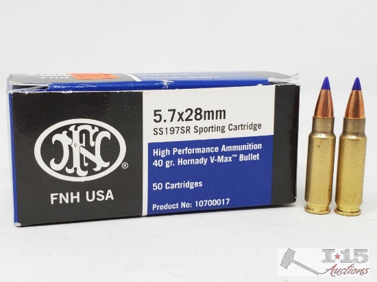 Approx 40 Rounds of 5.7x28mm