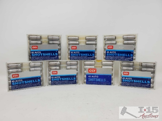 Approx 70 Rounds of 45 Auto Shotshells