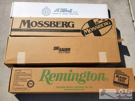 Four Rifle/Shotgun Boxes