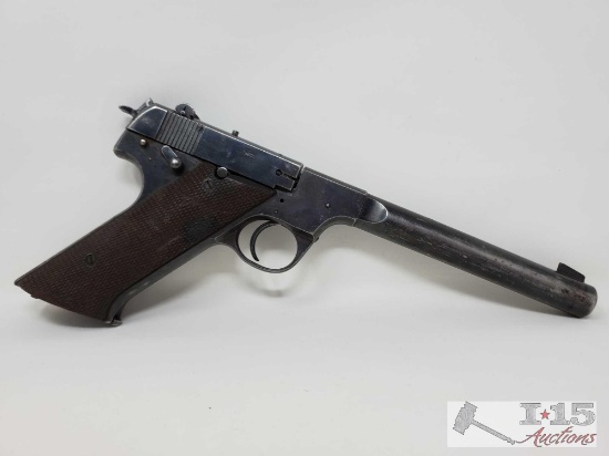 Hi-Standard H-D Military .22lr Semi-Auto Pistol with Magazine and Holster