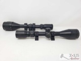 One Nikko Stirling Gold Crown 3-9x42, One Nikko Stirling Moutmaster 4-12x50 AO Scope