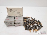 Approx 100 Rounds of 7.62x39 and 13 Rounfs of 5.56