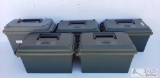 5 Empty Ammo Cans