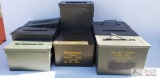 9 Empty Ammo Cans