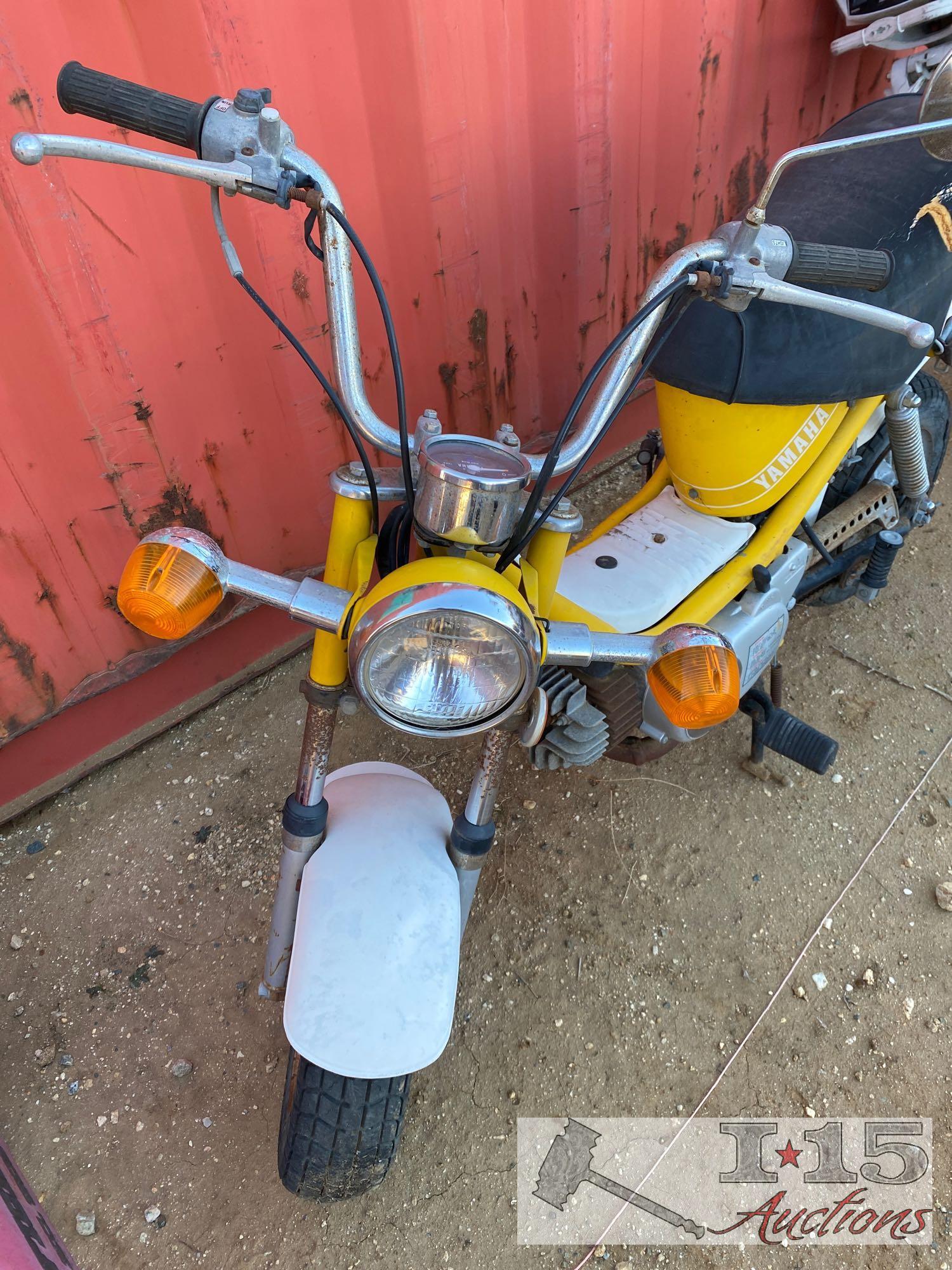 1976 Yamaha Chappy Motorcycle | Proxibid