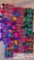8 Colorful Table Runners with Fabric Poms