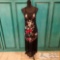 Beautiful Cleobella Black Fringe and Flower Embroidered Dress