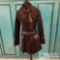 Rudsak Wool Jacket with Leather Trim size Med