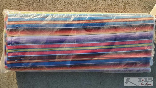 15 Yrds. of Elizabeth's Studio Fiesta Blue Fabric New