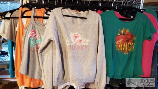 Rowdy Rose Printed Shirts and Tank Tops