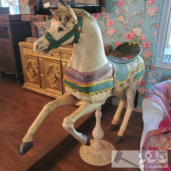 Vintage Carousel Horse
