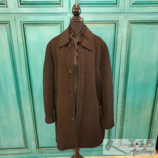 Cole Haan Mens EX Large Wool Jacket