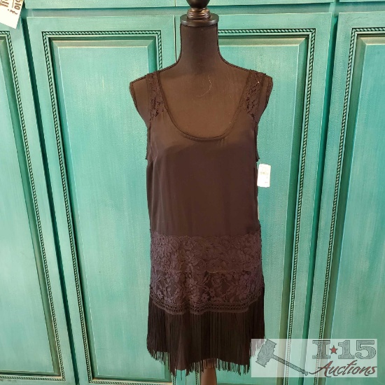 Free The People Fringe Dress With Tags Size 8
