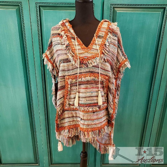 Tory Burch Poncho size Med