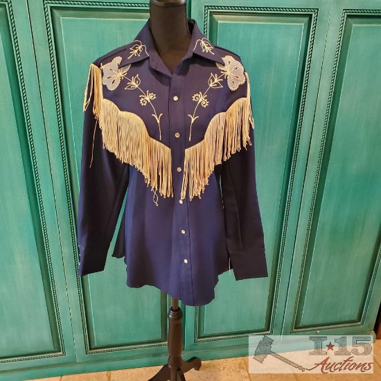 0H Bar C California Ranch Wear size 14 1/2