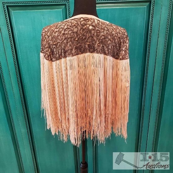 Cleobella Fringe and Beaded Jacket